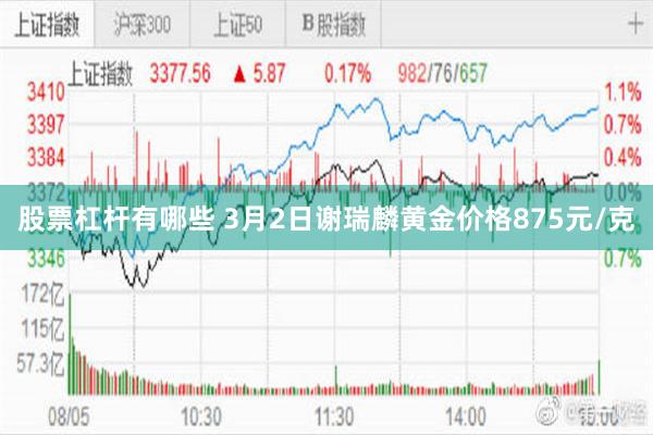 股票杠杆有哪些 3月2日谢瑞麟黄金价格875元/克